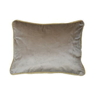 Mars & More sierkussen fluweel goud champagne 35x45cm