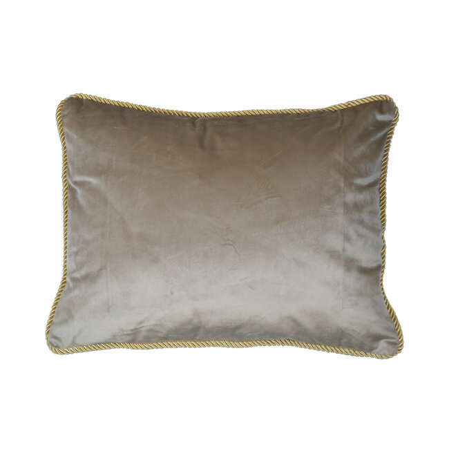 Mars & More sierkussen fluweel goud champagne 35x45cm