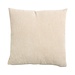 Linen & More Kussen Queen chenille beige 45x45cm