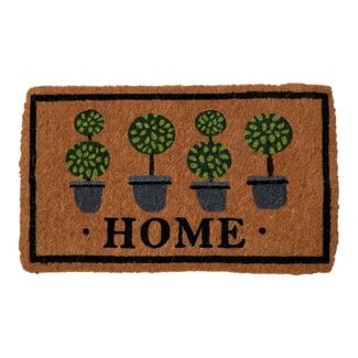 Mars & More Deurmat Kokos handgeweven home taxus bal 75cm