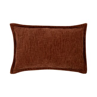 Mars & More Cushion Crinkled velvet orange 30x50cm