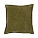 Mars & More Cushion Crinkled velvet green 45x45cm