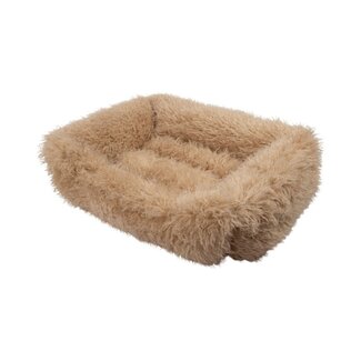 Mars & More Dierenmand L tibetan lamb beige 80x60x22cm