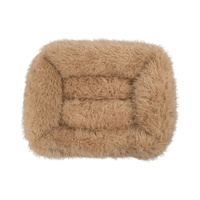 Mars & More Dierenmand L tibetan lamb beige 80x60x22cm