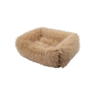Mars & More Dierenmand M tibetan lamb beige 65x50x20cm