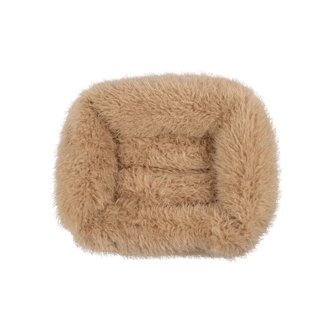Mars & More Dierenmand M tibetan lamb beige 65x50x20cm