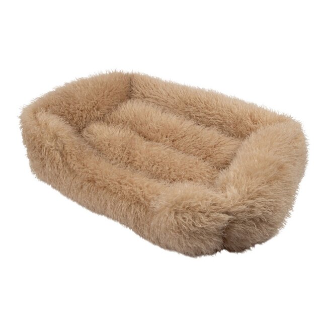 Mars & More Dierenmand XL tibetan lamb beige 100x70x22cm
