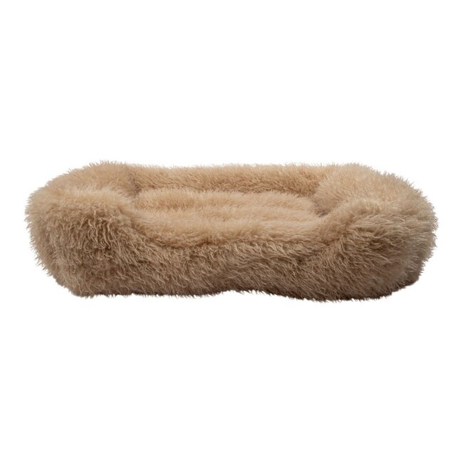 Mars & More Dierenmand XL tibetan lamb beige 100x70x22cm