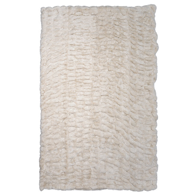 Mars & More plaid rib beige beer 130x180cm