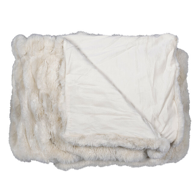 Mars & More plaid rib beige beer 130x180cm