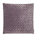 Linen & More Zigzag Velvet kussen paars 45x45cm