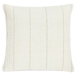 Linen & More Vertical Streep kussen groen 45x45cm