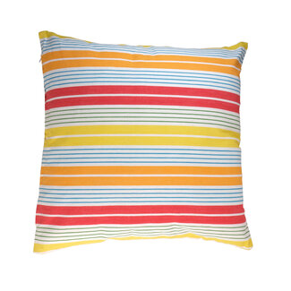 Linen & More Kussen Elena 50x50 yellow-orange-red