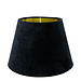 Mars & More lampenkap fluweel zwart dia 30cm
