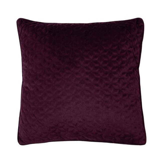Linen & More Kussen Ariana paars 45x45cm