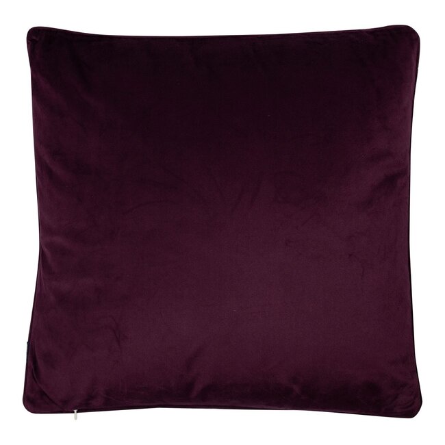 Linen & More Kussen Carey paars 45x45cm