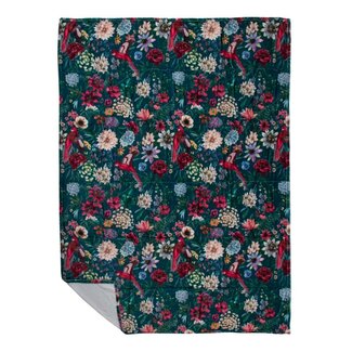 Linen & More Plaid Imelda blauw 130x170cm