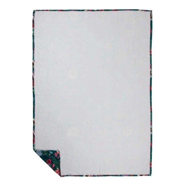 Linen & More Plaid Imelda blauw 130x170cm