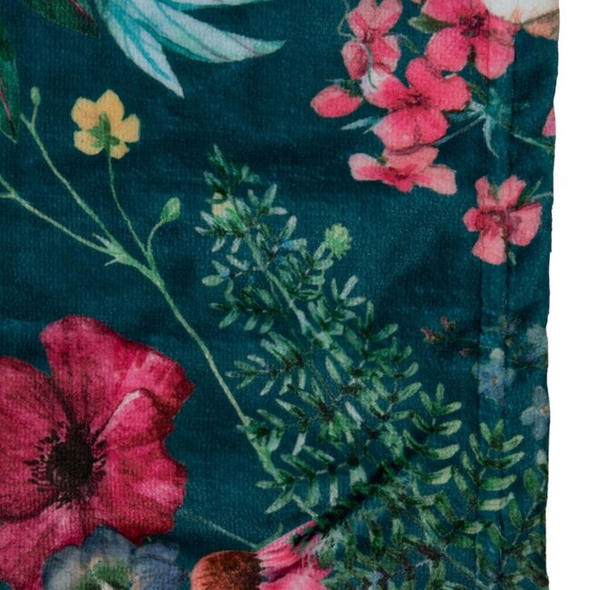 Linen & More Plaid Imelda blauw 130x170cm