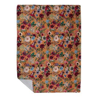 Linen & More Plaid Imelda geel 130x170cm