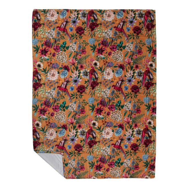 Linen & More Plaid Imelda geel 130x170cm