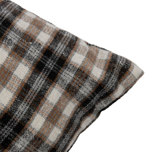 Mars & More Cushion Check deer grey 30x50cm