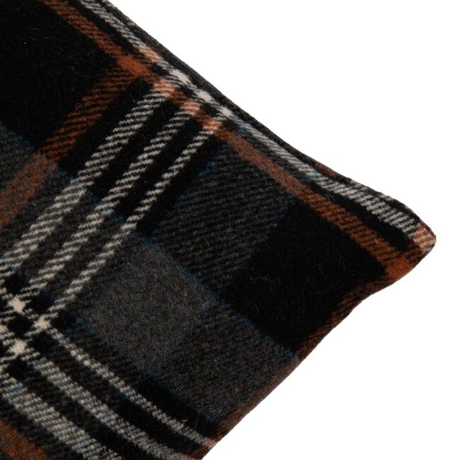 Mars & More Cushion Check deer black 30x50cm