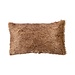 Mars & More Kussen Allover vacht bruin 30x50cm