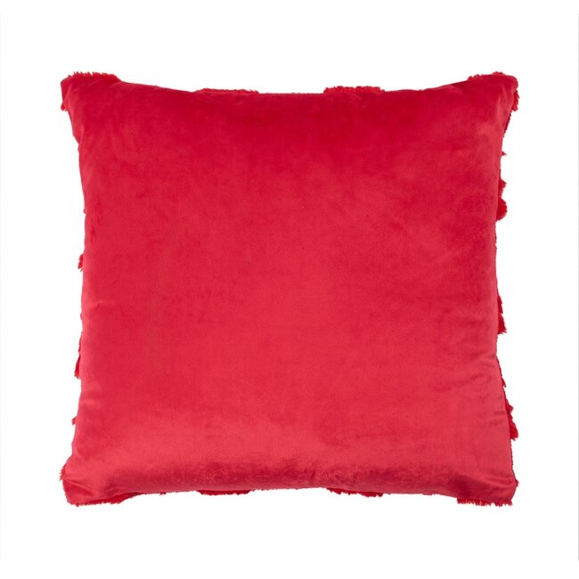 Linen & More Cushion Christmas tree red 45x45cm