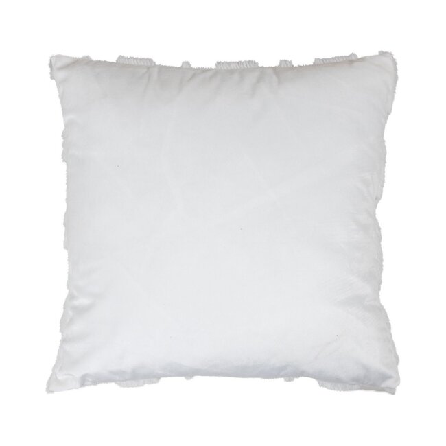 Linen & More Cushion Christmas tree white  45x45cm