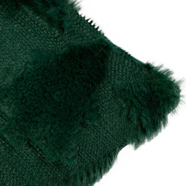 Linen & More Cushion Christmas tree green 45x45cm