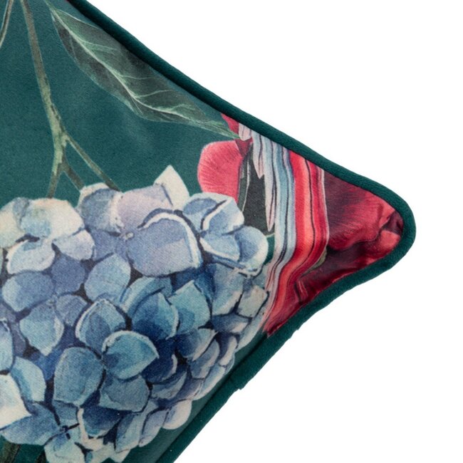 Linen & More Cushion Imelda blauw 30x50cm