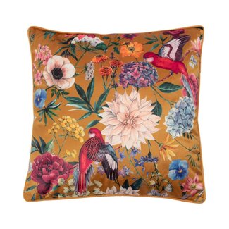 Linen & More Kussen Imelda geel 45x45cm