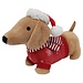 Dream-Living Deurstopper Kerst-teckel  30x18x9 cm