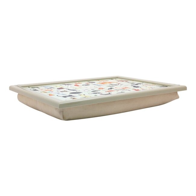 Lesser & Pavey Schootkussen laptray diversen katten en poezen 43 x 33 x 6 cm