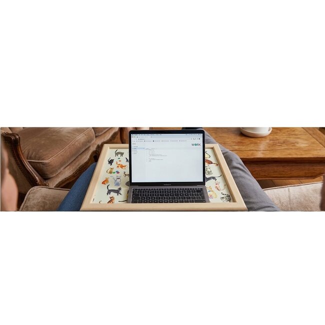 Lesser & Pavey Schootkussen laptray diversen katten en poezen 43 x 33 x 6 cm
