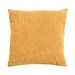 Linen & More Kussen Queen chenille oker 45x45cm