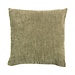 Linen & More Kussen Queen chenille groen 45x45cm