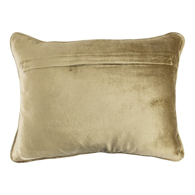 Mars & More half kussen fluweel goud 35x45cm