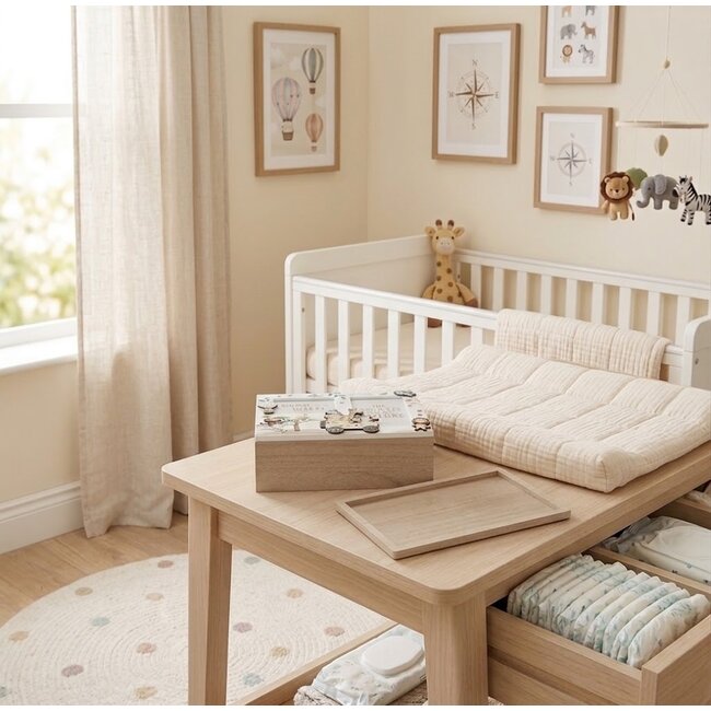Dream-Living Dream Big Herinneringen Doos – Houten Babyherinneringendoos