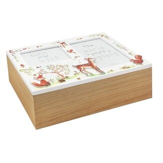 By Finola Stack Bosvrienden  Herinneringen Doos – Houten Babyherinneringendoos
