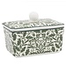 William Morris Botervloot porselein Botervloot groene bladeren met eikels 16x10x10cm