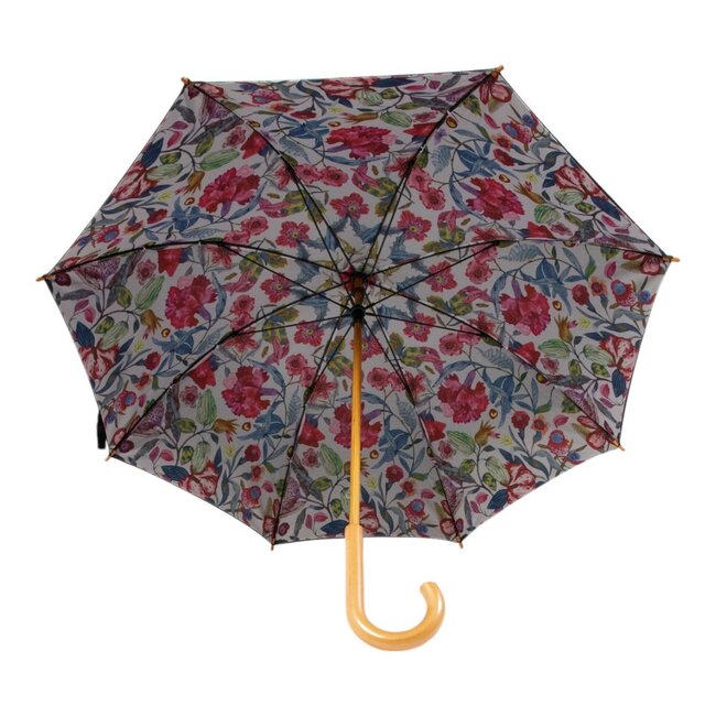 Mars & More Paraplu Zara bloemen binnenprint 105cm