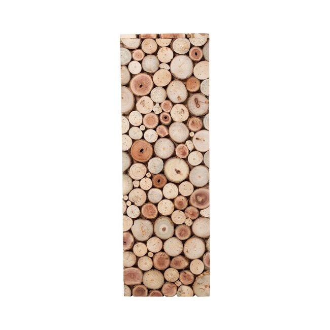 Mars & More Pilaar hout boomstammen 29x29x89cm