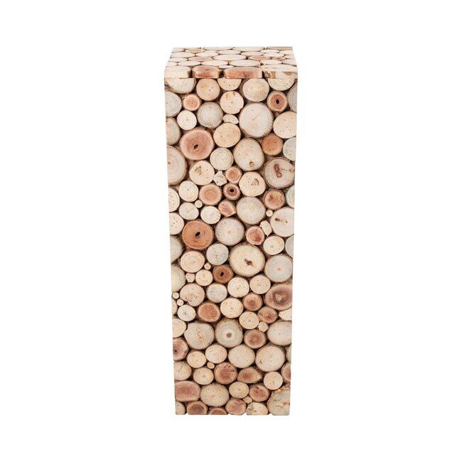 Mars & More Pilaar hout boomstammen 29x29x89cm