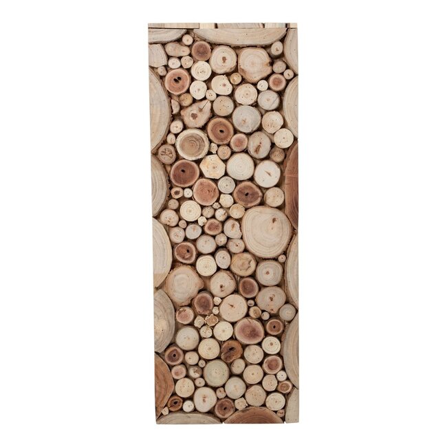 Mars & More Pilaar hout boomstammen 21x21x67cm