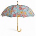 Mars & More Paraplu bloemenweide blauw 105 cm