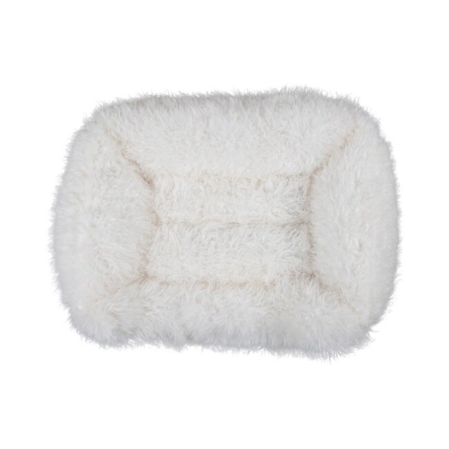 Mars & More Dierenmand L tibetan lamb off white 80x60x22cm