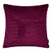 Linen & More Kussen Bladeren Paars 45x45cm