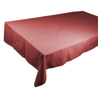 Linen & More Levy Ruit Tafelkleed Textiel rood 140x250cm